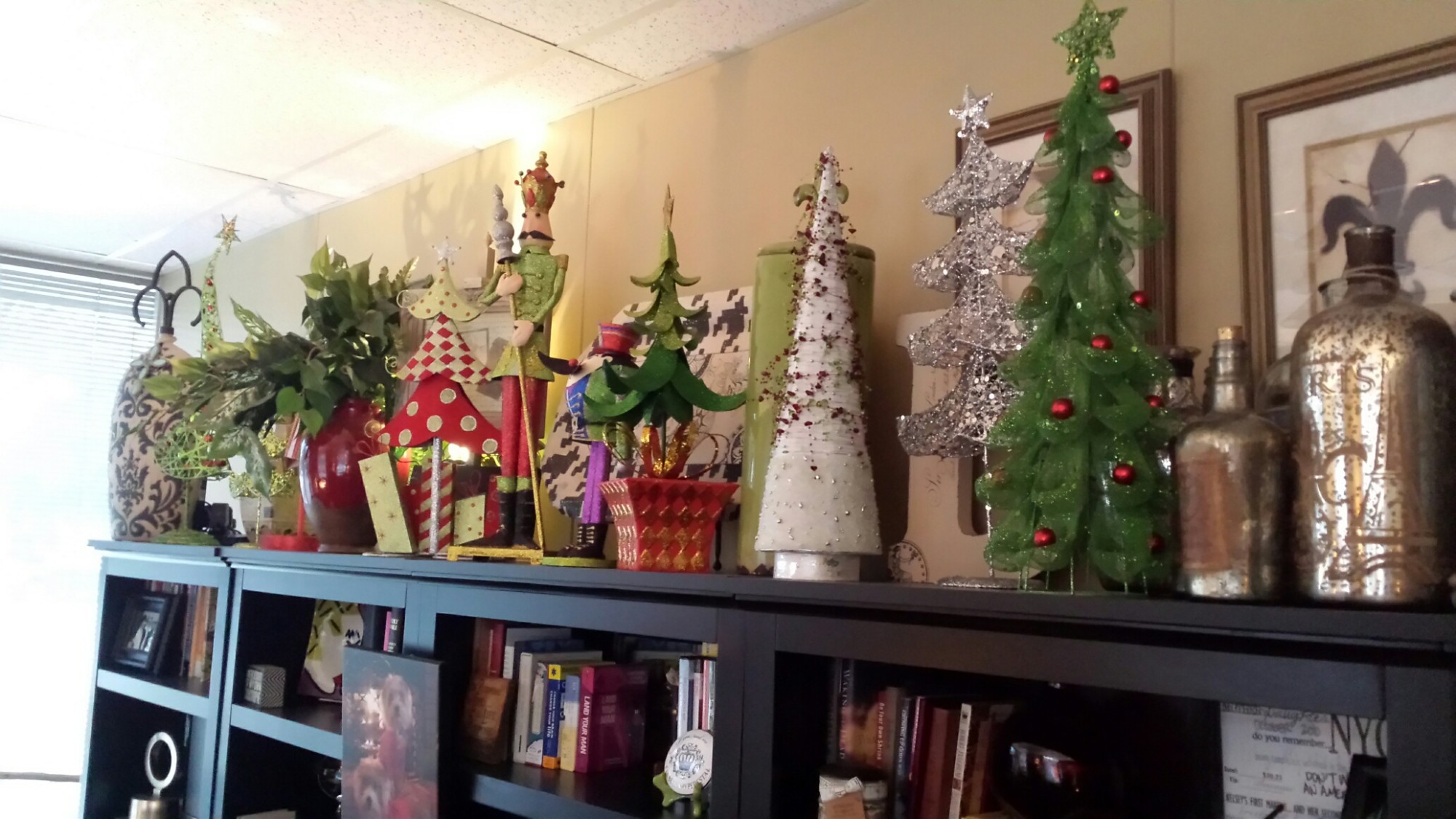 Christmas Dana's Office 2014